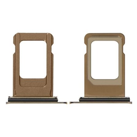SIM-kortlåd - AVIZAR - iPhone XS Max - Guld - Ersättning - Nano SIM