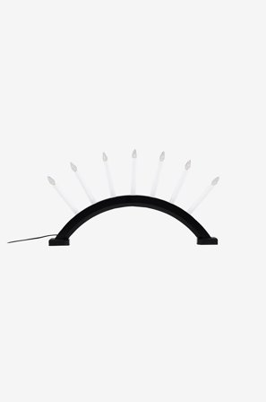 Venture Home - Adventslysestake Kebnekaise - Svart - Adventsstaker - Fra Homeroom