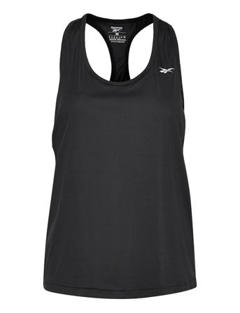 Us Perform Mesh Tank Blue Reebok Performance