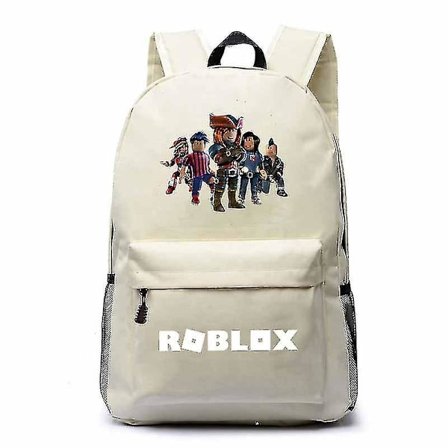 Roblox Game Surrounding Starry Sky Mænd og kvinder Rygsæk Rejsetaske Computertaske Gymnasium Student Skoletaske-3 V