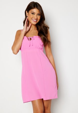 ONLY Nova Lux Alexa Dress Super Pink Klær