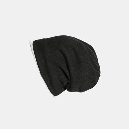 Lämmin talvi neulottu pipo hatut Naisten muoti All-Match paksu villainen korealaistyylinen laukku pään unisex Black M(55-58cm)