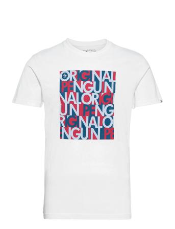 Graphic Word Logo T-Shirt White Original Penguin