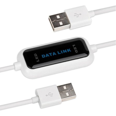 USB 2.0 PC til PC transmissions-/datakabel til computere, lap