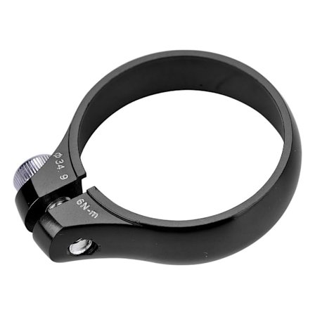 Ultralet aluminiumlegering 34,9 mm Mountainbike Vejcykel Saddelpindsklemme (sort)