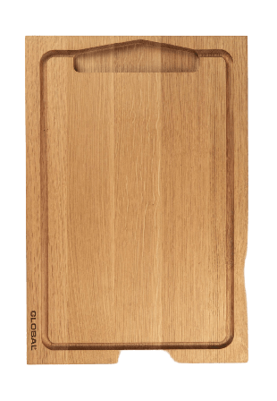 Global Skärbräda ek 45x30x4 cm Köksredskap Brun