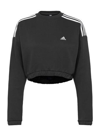 Crop Crew Sweatshirt W Black Adidas Performance