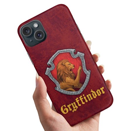 Cover / Mobilcover til iPhone 15 - Harry Potter Gryffindor
