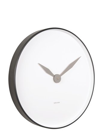 KARLSSON | Wall Clock Albatross Iron Black | Ø50X5.5CM