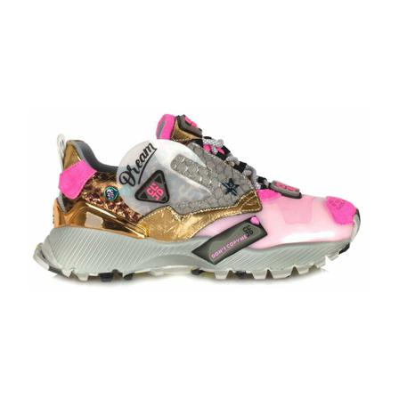 Cljd, Sneakers Roze, Dames, Maat:38 EU