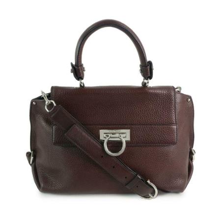 Salvatore Ferragamo Pre-owned, Handbag Bruin, Dames, Maat:ONE Size,leer