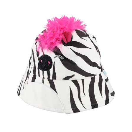 Difuzed - Hvid bucket Hat - Kids Tracey Novelty Black/White/Pink Bucket @ Hatstore