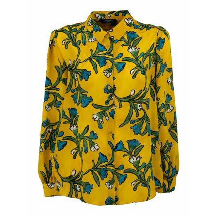 Max Mara, Shirts Żółty, Kobieta, Rozmiar: S