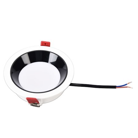 LED Downlight 5,1 tommer 12W Enkel å installere Varm innfelt Downlight for takdekorasjon 220V