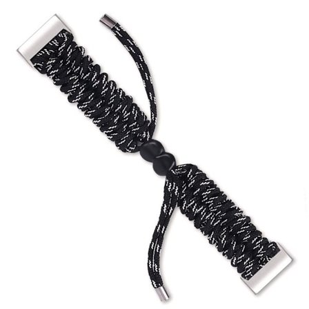 Fitbit Charge 4 / 3 braided watch band - Black