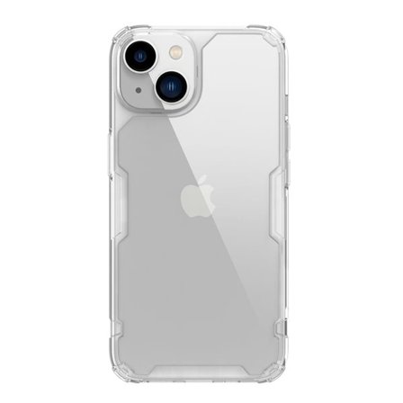 Nillkin Nature Pro iPhone 14 Plus-etui, pansret cover, gennemsigtigt cover
