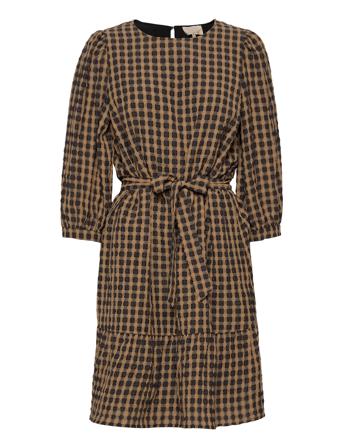 Yrsa Dress Brown Minus