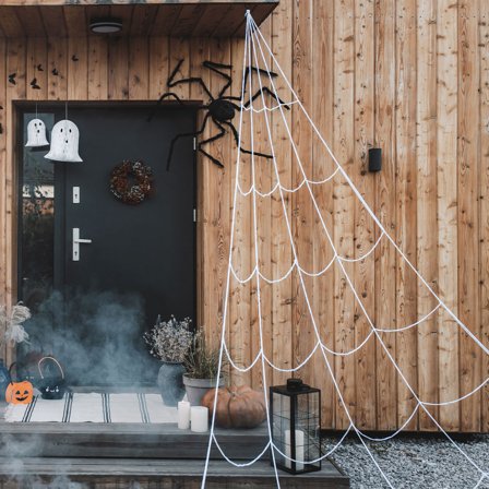 Spindelvev Utendørs Dekorasjon