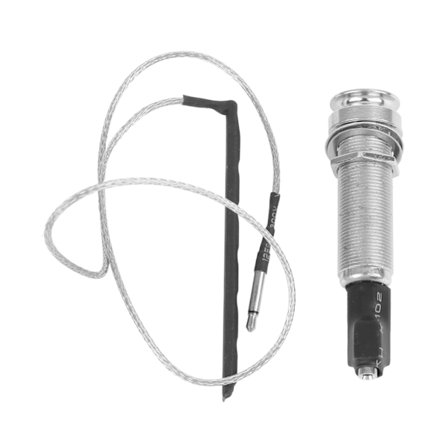 Akustisk Gitarr Piezo Pickup Under Sadel 6.35mm Endpin Utgångsjack
