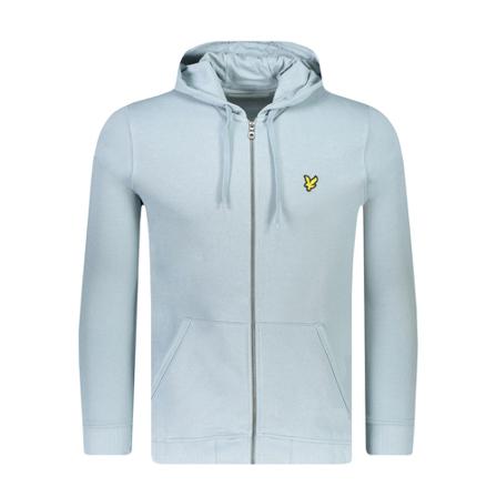 Lyle & Scott, Zip-through Blauw, Heren, Maat:L,Katoen