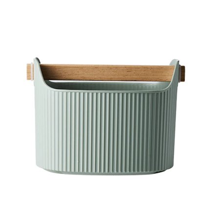 【xj】Espresso kaffegrums boks, Knock Box med aftagelig Knock Bar, Espresso spand, Grøn