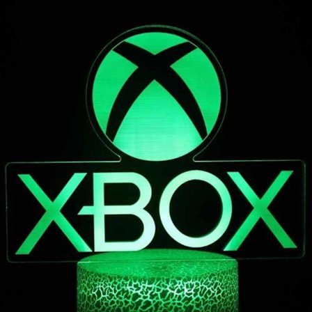 Kreativ Present Spelrum Dekoration Nattlampa Sprickmodell Sprickbas Xbox Sprickbas Xbox Crack Base Xbox