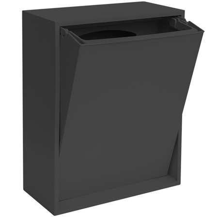 Recollector Recycling Box 12 liter, black raven | Inredning > Pedalhinkar > Sophink | Bagaren och Kocken