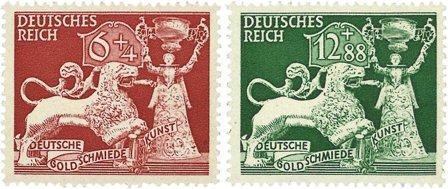 Tyske Rige - MICHEL 816-817 - Postfrisk