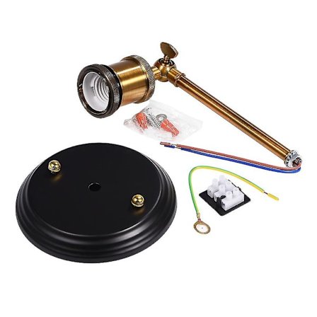 Vintage-tyylisen teollisuusvalaisimen seinälampun pidike - Kotiin, makuuhuoneeseen, käytävään, eteiseen, yksipäinen