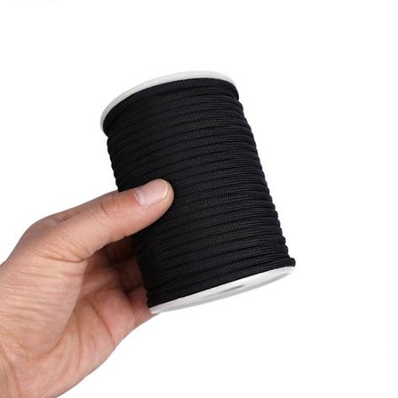 Högpresterande fallskärmslina Camping Paracord Vandringsrep Utomhus Paracord för Camping Vandring och Nödsituationer Använd djungelkamouflage[D]