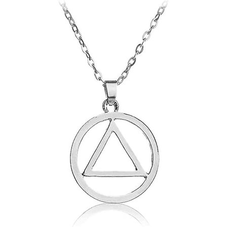 Alcoholics Anonymous Recovery Halsband Alcoholics Anonymous Nykterhetsgåvor För Män Kvinnor