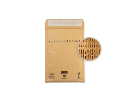 SUMO Påse vadderad 145x215mm remsa 10/fp - Lyreco - Emballage och lagerutrustning - Kuvert och postemballage - Vadderade påsar