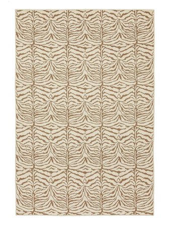 Lavable Petit Felina Tapis - Marron/Blanc 140X200