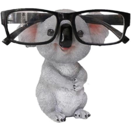 Søt koala brilleramme i harpiks dyrestatue solbriller briller d