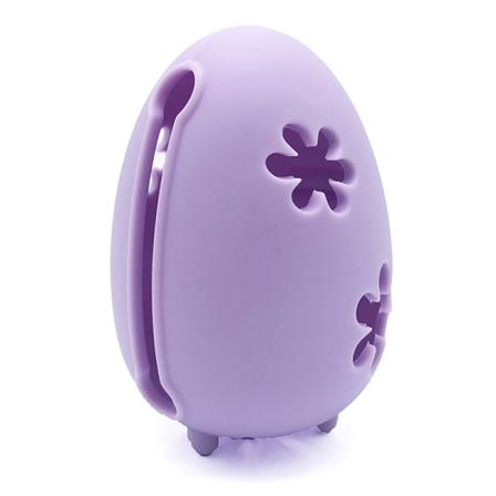 Silikoninen meikkisieni säilytyslaatikko Beauty Cosmetic Egg Kannettava Purple