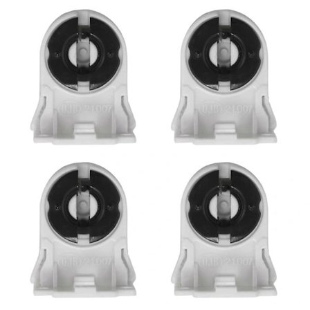 [CA]4X T8 Loisteputken kanta lampunpidike