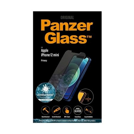 PanzerGlass iPhone 12 mini Härdat Glas Skärmskydd Privacy