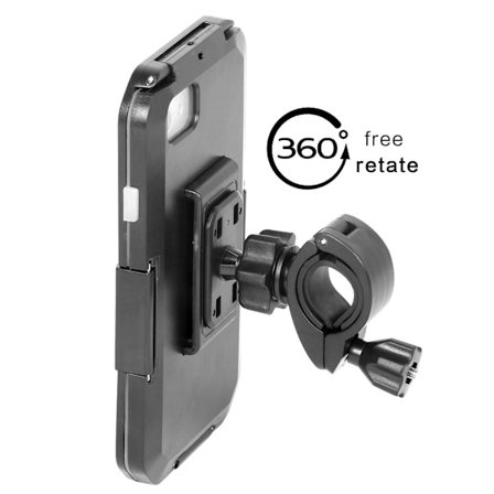 Motorcykel Cykel Telefonholder Stand Case til iPhone Samsung Vandtæt Case (til iphone6S 7/8 (PLUS))