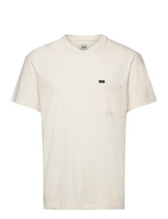 Relaxed Pocket Tee Lee Jeans Cream