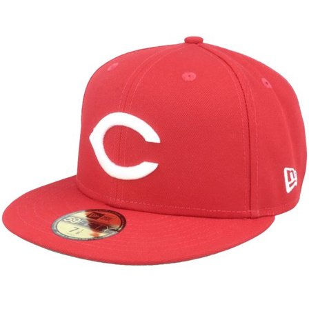 New Era - MLB Röd fitted Keps - Cincinnati Reds World Series 59FIFTY Scarlet Fitted @ Hatstore
