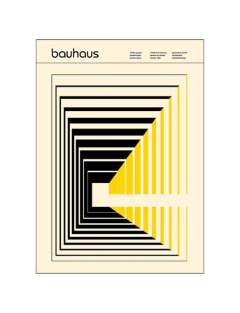 Bauhaus-Abstract Patterned PSTR Studio
