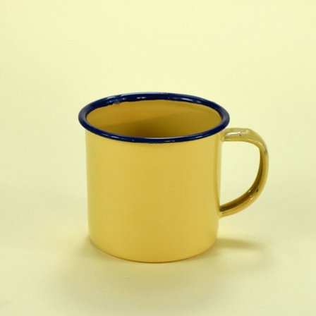 Muggar Koppar Emaljerad kopp GUL