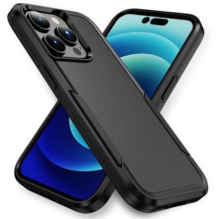 iPhone 15 Pro shockproof case - Black
