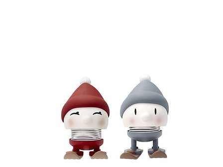 HOPTIMIST Figur Soft skiing set S Berry/Sky