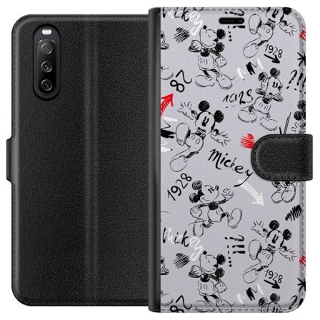 Yhteensopiva Lompakkokotelo Sony Sony Xperia 10 III Disney kuviointi