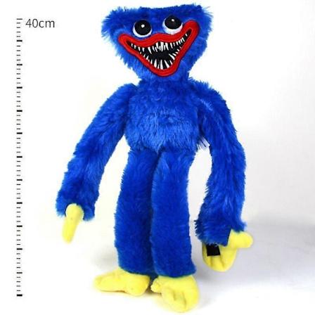 40cm Huggy Wuggy Plysj Kosedyr Horror Dukke Skummel Myk Peluche Leke For Barn Gutter Bursdagsgave 40cm lan