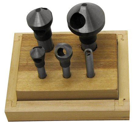 PELA 68314 Forsenkings-/avgradingfres 5 deler, Maskintilbehør & forbruk