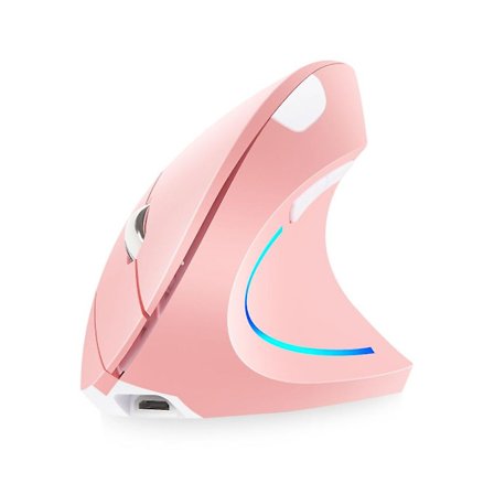 Gaming Vertikal Ergonomisk Mus Høyre Hånd Usb Trådløs 2400dpi Optisk Mus [DB]