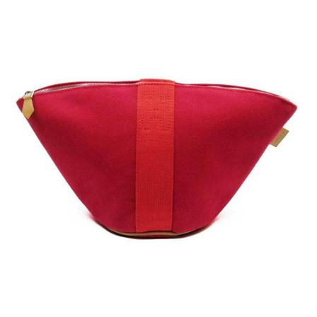 Hermès Vintage Clutches , Rood , Dames , Maat: ONE Size Vintage Tassen