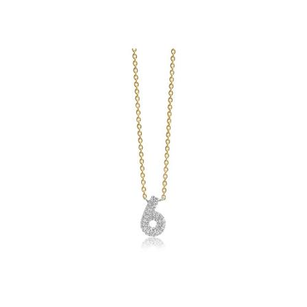 Sif Jakobs, Necklace Novoli Sei Geel, Dames, Maat:ONE Size